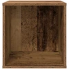 Vinilo albumų dėžė 2 vnt. Ąžuolo mediena 37 x 36,5 x 38 cm