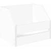 Vinilo albumų dėžė 2 vnt. Balta 38 x 30 x 29 cm