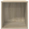 Vinilo albumų dėžė 2 vnt. Sonoma ąžuolas 37 x 36,5 x 38 cm