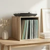Vinilo albumų dėžė 2 vnt. Sonoma ąžuolas 37 x 36,5 x 38 cm