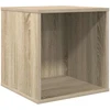 Vinilo albumų dėžė 2 vnt. Sonoma ąžuolas 37 x 36,5 x 38 cm