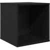 Vinilo albumų dėžė Juodojo ąžuolo 37 x 36,5 x 38 cm