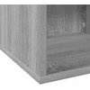 Vinilo albumų dėžė Pilka Sonoma 37 x 36,5 x 38 cm