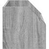 Vinilo albumų dėžė Pilka Sonoma 38 x 30 x 29 cm