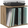 Vinilo įrašų saugojimas Artisano ąžuolo 42 x 33 x 36 cm