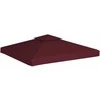 Viršutinis pavėsinės uždangalas, 2 aukštų, bordo, 310g/m², 3x3m