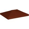 Viršutinis pavėsinės uždangalas, terakota, 3x4m, 310 g/m²
