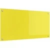 Virtuvės atbraila Geltona 100 x 50 cm grūdintas stiklas