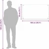 Virtuvės atbraila Geltona 100 x 50 cm grūdintas stiklas