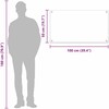 Virtuvės atbraila Šviesiai pilka 100 x 50 cm grūdintas stiklas