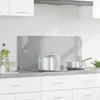 Virtuvės atbraila Šviesiai pilka 90 x 40 cm grūdintas stiklas