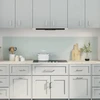 Virtuvės atbraila 2 vnt. Balta 100 x 50 cm grūdintas stiklas