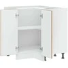 virtuvės kampinė spintelė "Lucca" Old Wood Engineered Wood