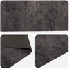 Virtuvės kilimas Juodas betonas 180 x 60 cm 100% poliamidas