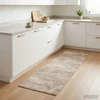 Virtuvės kilimas Smėlio betonas 150 x 45 cm 100% poliamidas