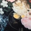 Virtuvės kilimas Juoda 180 x 60 cm Aksomas