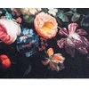 Virtuvės kilimas Juoda 150 x 45 cm Aksomas