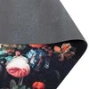 Virtuvės kilimas Juoda 150 x 45 cm Aksomas