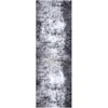 Virtuvės kilimas Pilka 180 x 60 cm Aksomas