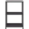 Virtuvės lentynų vienetas HATTEM Juoda 60 x 50 x 92 cm Plienas