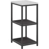Virtuvės saugojimas su lentyna Juoda 40 x 50 x 92 cm Plienas