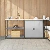Virtuvės saugojimo rinkinys HATTEM 2 pcs Sidabrinė