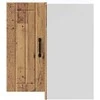 virtuvės sieninė kampinė spintelė "Lucca" Old Wood