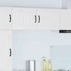 Indaplovės plokštė Lucca 2 pcs Itin blizgi balta