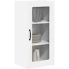 Sieninis stiklinis kabinetas PORTO 2 pcs