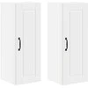 Indaplovės plokštė 2 pcs Balta 30 x 31 x 80 cm Apdirbta mediena