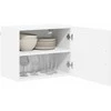 Indaplovės plokštė Lucca 2 pcs Balta 50 x 31 x 40 cm