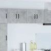 Sieninė spintelė PORTO 2 pcs Betono pilka 60 x 31 x 40 cm