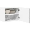Sieninė spintelė LUCCA 2 pcs Betono pilka 50 x 31 x 40 cm