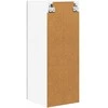 Sieninė spintelė LUCCA 2 pcs Betono pilka 30 x 31 x 80 cm