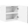 Sieninė spintelė PORTO 2 pcs Betono pilka 40 x 31 x 40 cm