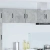 Sieninė spintelė PORTO 2 pcs Betono pilka 40 x 31 x 40 cm