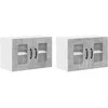Indaplovės plokštė Kalmar 2 pcs Betono pilka 60 x 31 x 40 cm