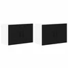 Sieninė spintelė LUCCA 2 pcs Juoda 60 x 31 x 40 cm