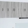 Sieninė spintelė PORTO 2 pcs Pilkas Sonoma 30 x 31 x 80 cm