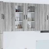 Indaplovės plokštė Kalmar 2 pcs Pilkas Sonoma 40 x 31 x 80 cm