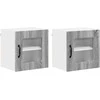 Indaplovės plokštė Kalmar 2 pcs Pilkas Sonoma 40 x 31 x 40 cm