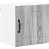 Sieninė spintelė LUCCA 2 pcs Pilka sonoma ąžuolo