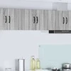 Sieninė spintelė LUCCA 2 pcs Pilka sonoma ąžuolo