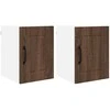 Sieninė spintelė LUCCA 2 pcs Ruda ąžuolo 30 x 31 x 40 cm