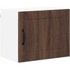 Sieninė spintelė LUCCA 2 pcs Ruda ąžuolo 50 x 31 x 40 cm