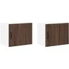 Sieninė spintelė LUCCA 2 pcs Ruda ąžuolo 50 x 31 x 40 cm
