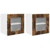Indaplovės plokštė Lucca 2 pcs Dūminio ąžuolo 40 x 31 x 40 cm