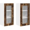 Indaplovės plokštė Kalmar 2 pcs Rūkyta ąžuolas 40 x 31 x 80 cm