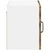Sieninė spintelė LUCCA 2 pcs Dūminio ąžuolo 50 x 31 x 40 cm
