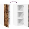 Indaplovės plokštė Lucca 2 pcs Dūminio ąžuolo 30 x 31 x 80 cm